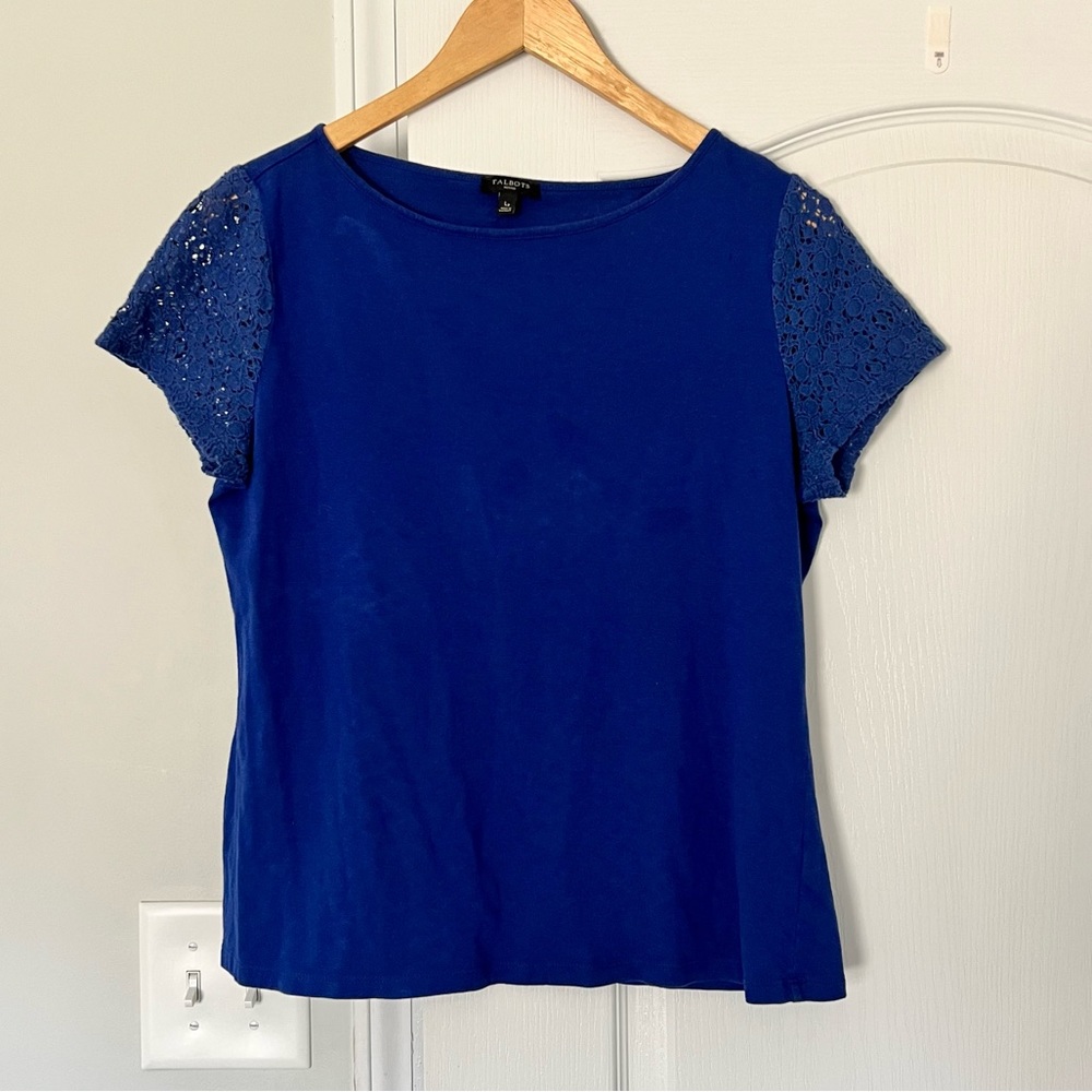 Talbots | blue blouse - LP